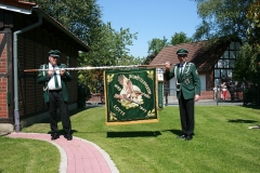 Fahne Schutzenverein 1973 Vorderseite